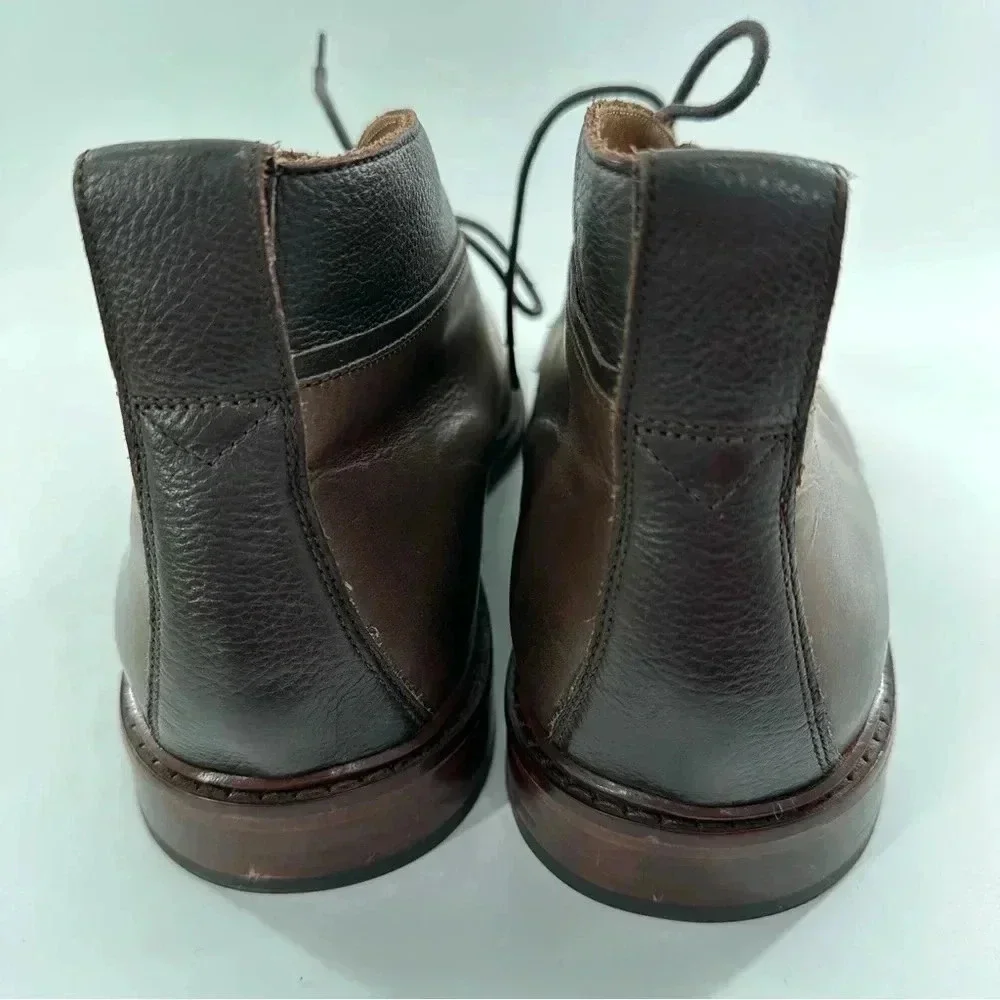 Cole haan mens chukka boots size 13 brown leather